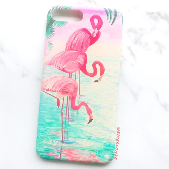 Accessories - LAST 1! NEW iPhone 7+/8+ Flamingo Phone Case